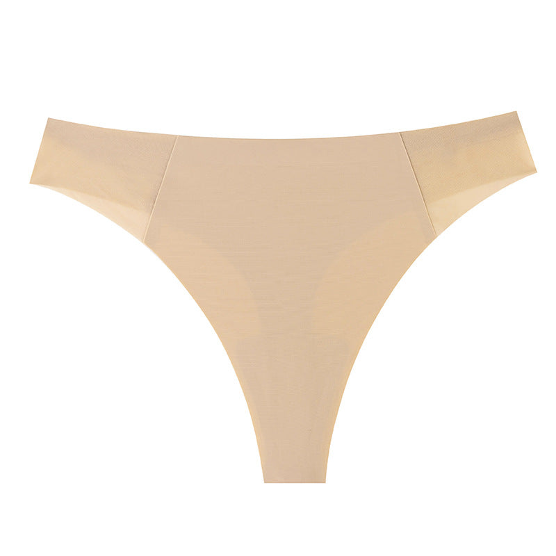 Mesh bottom lift cotton crotch breathable thong