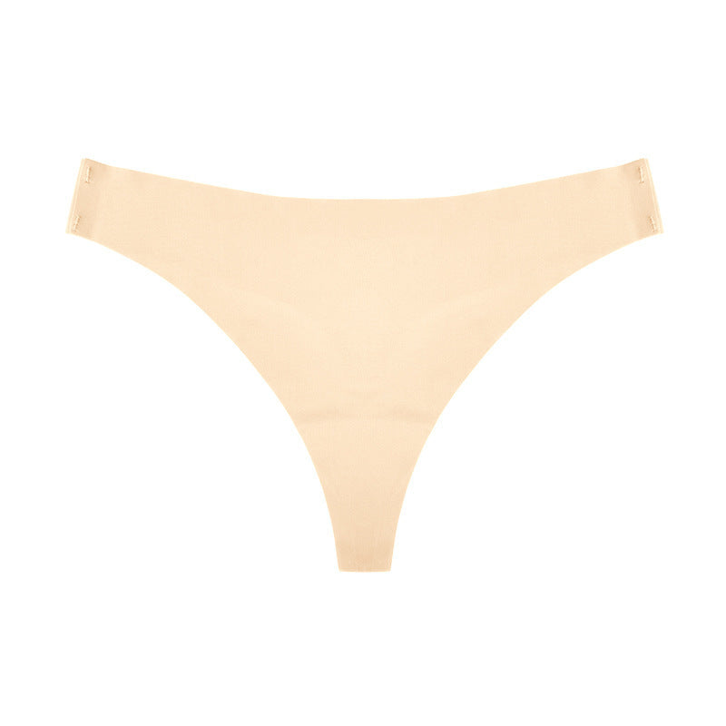 Ice silk thong seamless quick-drying thong