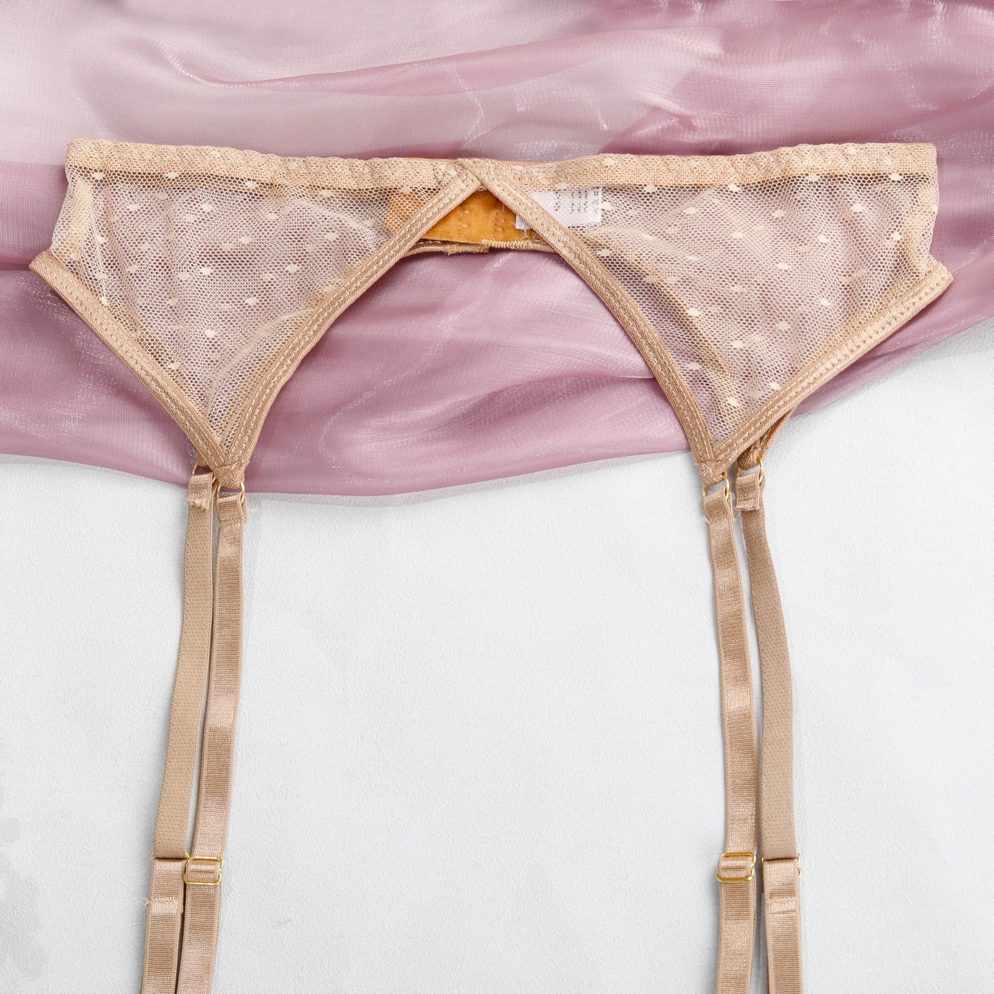 Sexy Mesh Garter Lingerie