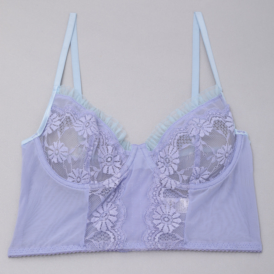 Sexy Underwire Lace Bustier