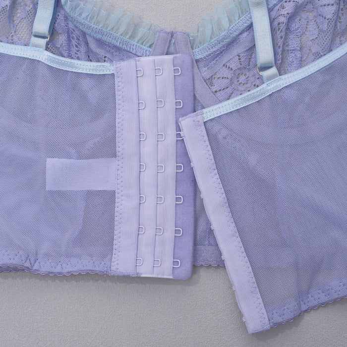 Sexy Underwire Lace Bustier