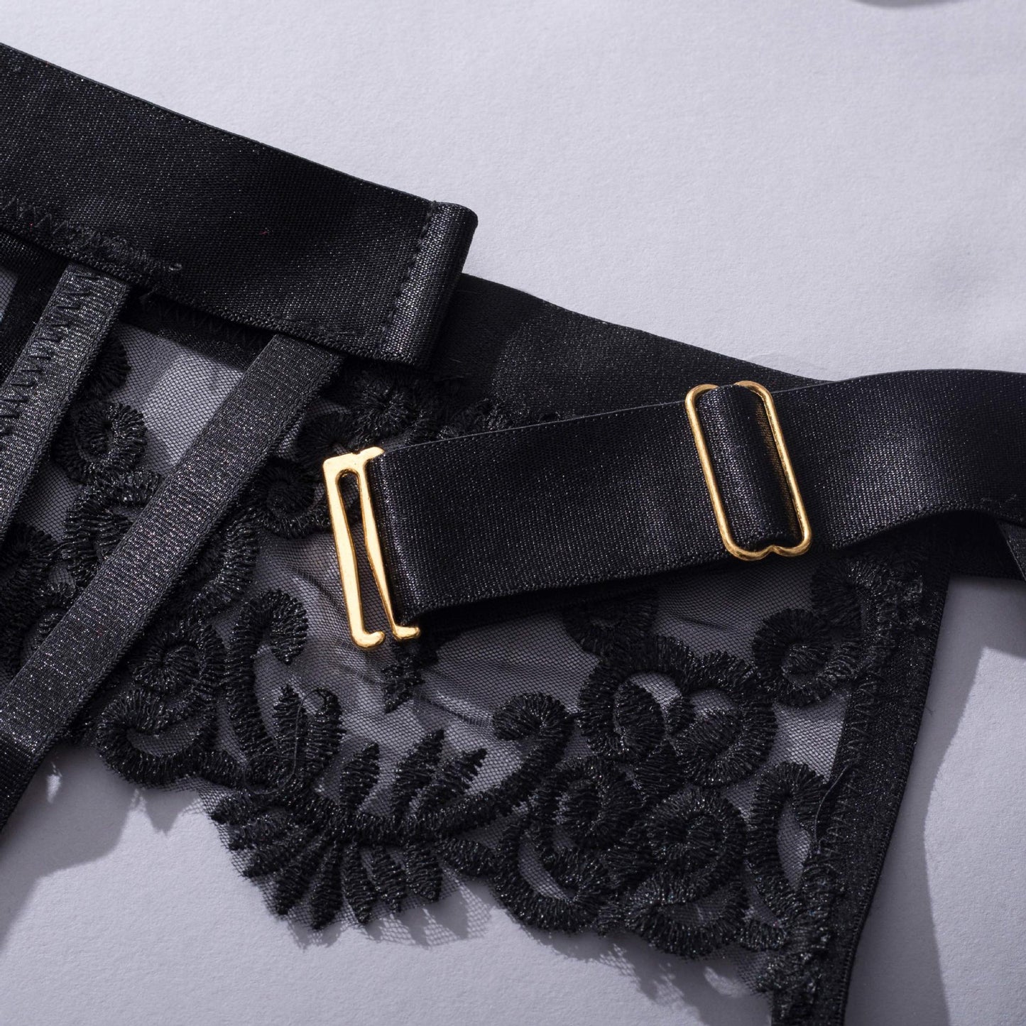 Sexy Splicing See-through Slim Fit Sexy Garter Lingerie