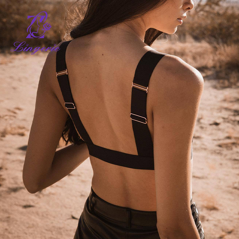 Striped Outer Vest Sexy Two Piece Set