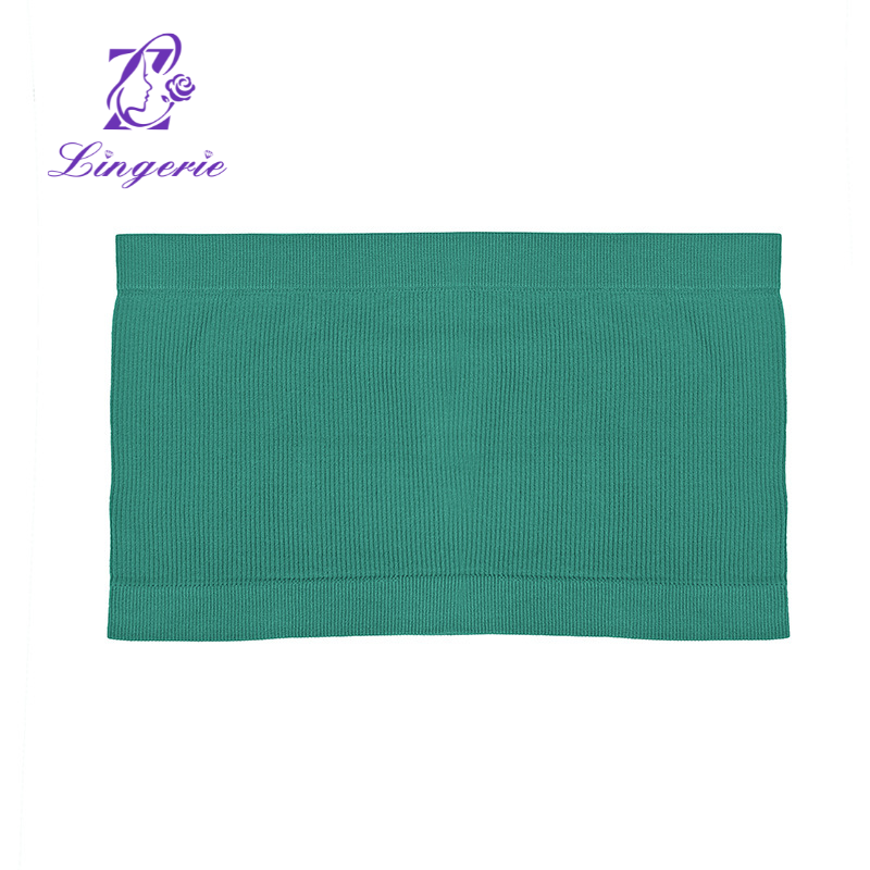 Thin section without padding threaded wrap bra strapless bottoming underwear a word around the anti-glare non-marking bra
