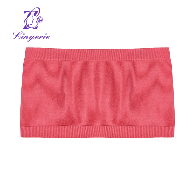 Thin section without padding threaded wrap bra strapless bottoming underwear a word around the anti-glare non-marking bra