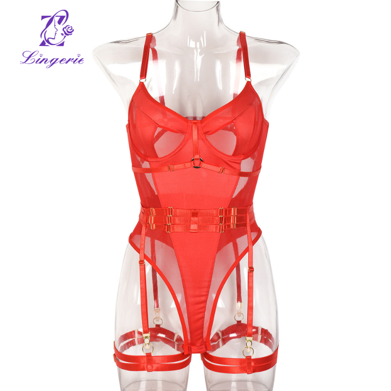 Tight jumpsuit intricately crafted waistband heavy metal upscale