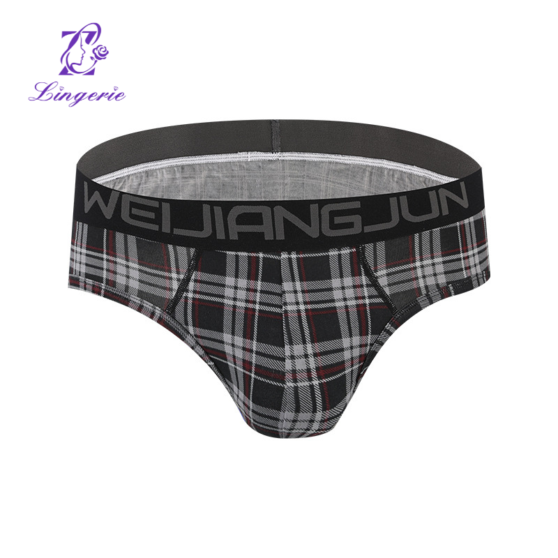 Cotton high elastic men's underwear triangle underpants men