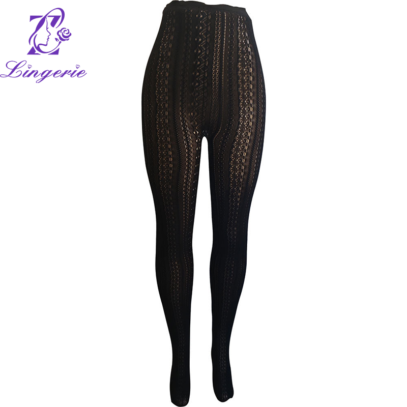 Lolita Fashion Lace pantyhose White breathable adult jacquard pantyhose