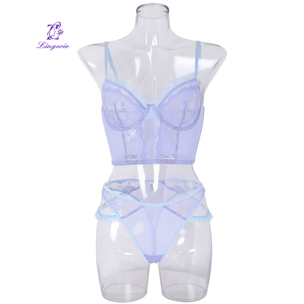 Sexy Underwire Lace Bustier
