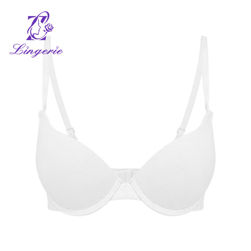 Cotton adjustable bra Sexy Breathable poly anti-sagging side breast bra holding cup