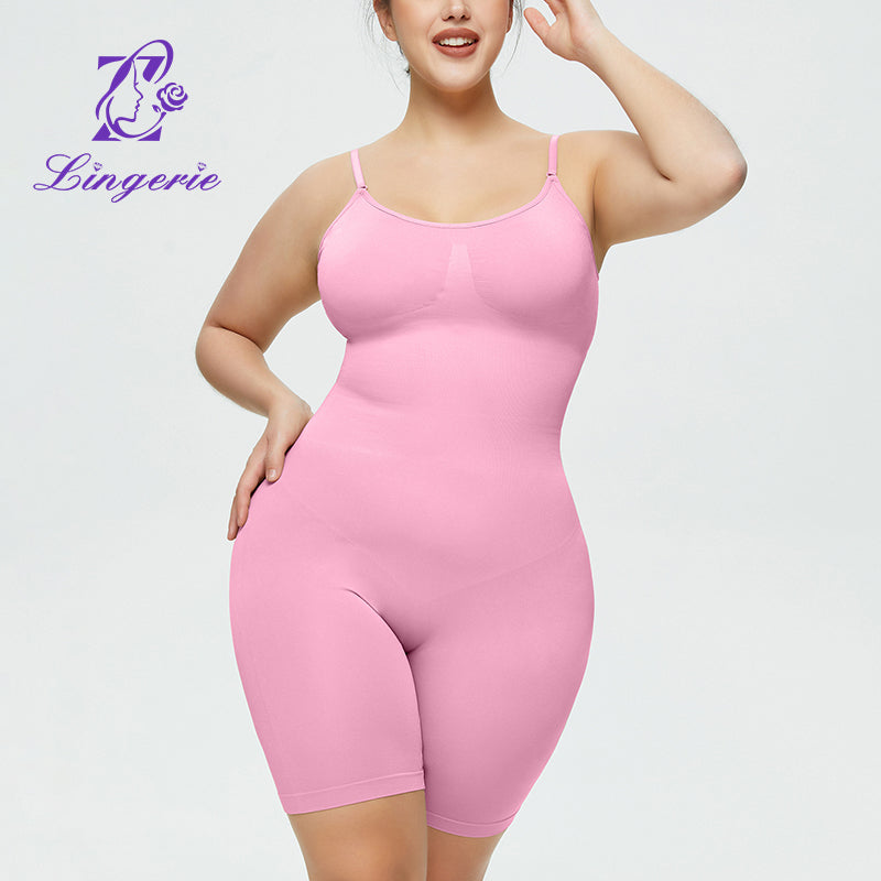Plus size postpartum hip lift seamless Shapewear full body strap