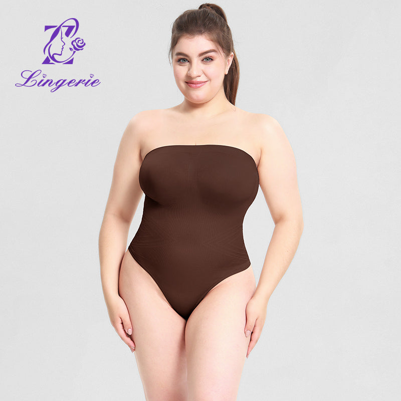 Boob tube topshapewear Fajas colombianas Seamless High Waist Slimming Tummy Control Full Body Shaper