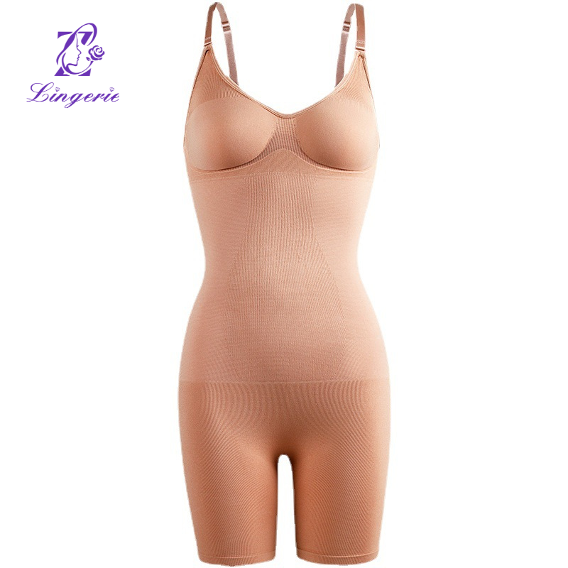 Women's girdle abdominal support chest gathered one-piece shapewear body beautiful postpartum girdle waist tight corset
