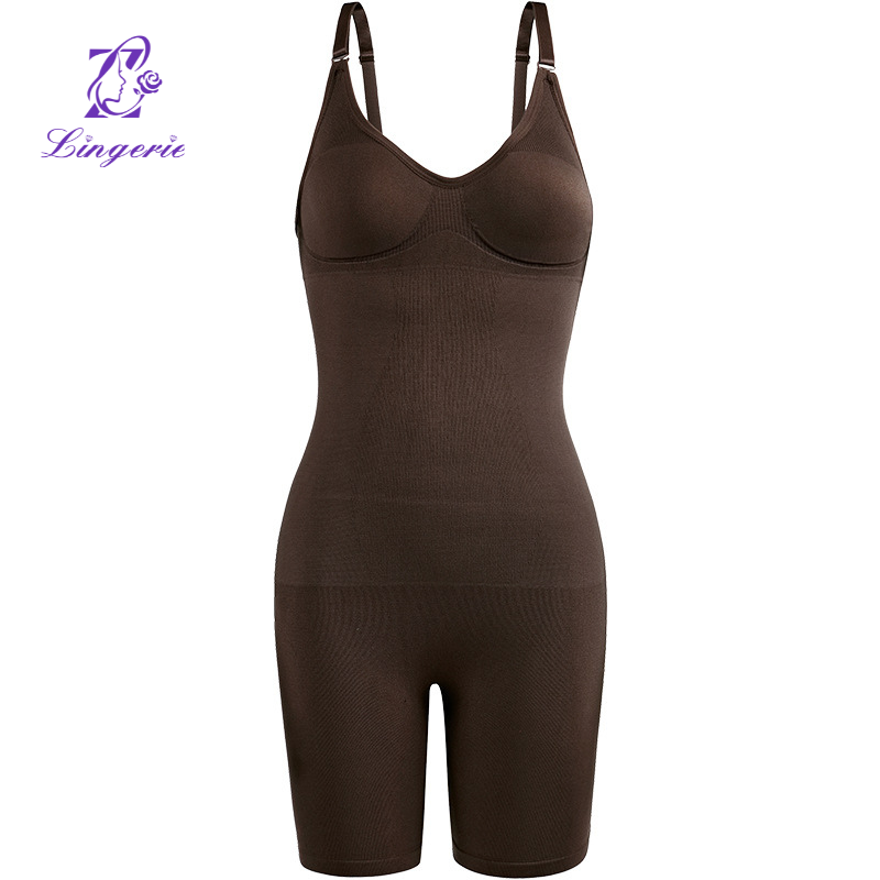 Women's girdle abdominal support chest gathered one-piece shapewear body beautiful postpartum girdle waist tight corset