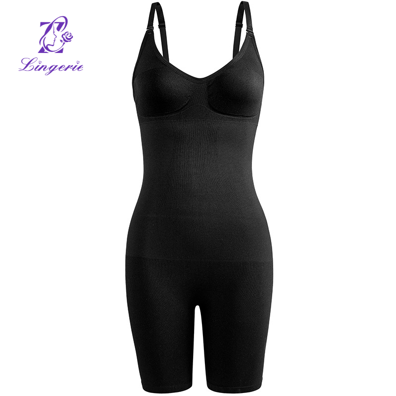 Women's girdle abdominal support chest gathered one-piece shapewear body beautiful postpartum girdle waist tight corset
