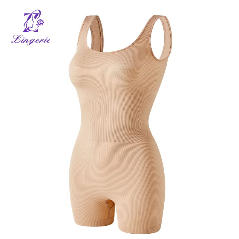 Shapewear one-piece female breast support gathering U back corset one-piece abdominal clothing tight waist corset hip lift underwear