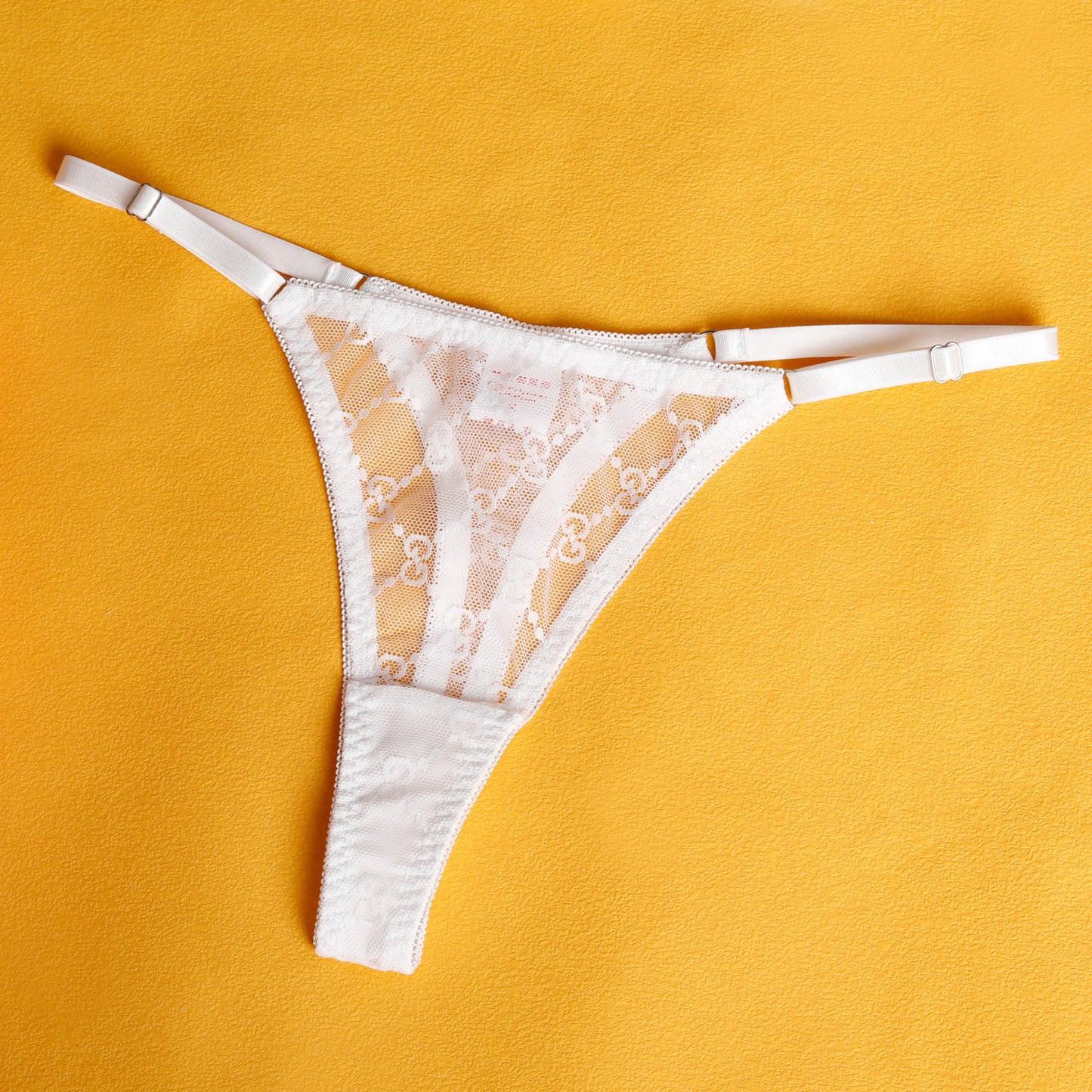 Mesh Perspective Bra Set