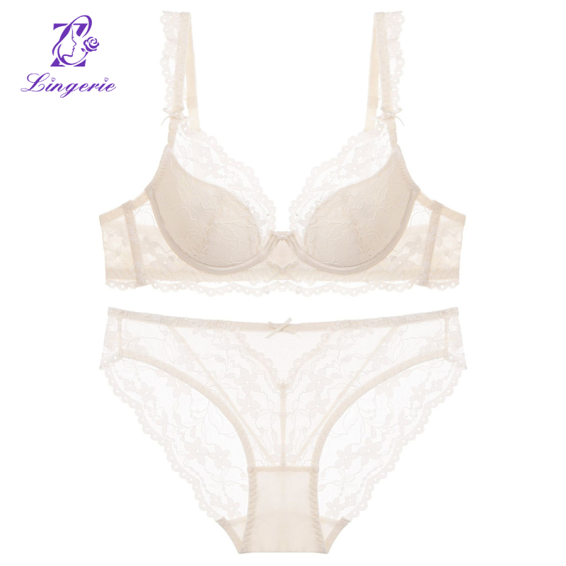 Lace patchwork lace Shapewear sexy underwear nightdress three-piece set