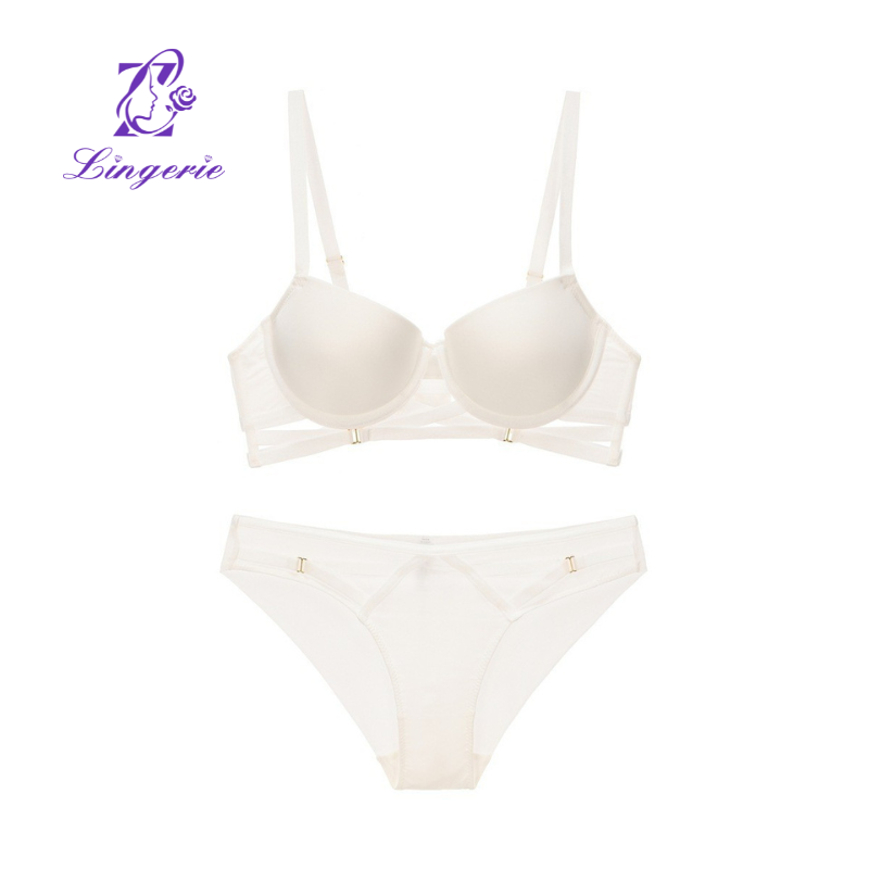 High Quality Fashion Women Push Up Underwire Bra And Panty Set