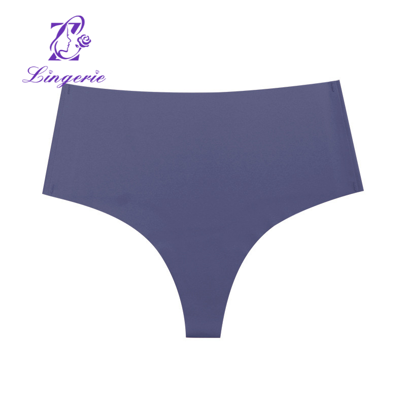 Mid-rise triangle pants women fashionable non-marking sports panties cross-border special ladies fitness thong panties