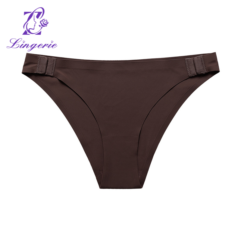 Sexy girls panties  trade low-waisted cotton crotch seamless ice dry free off ladies panties