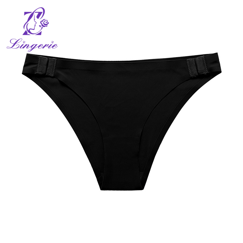 Sexy girls panties  trade low-waisted cotton crotch seamless ice dry free off ladies panties