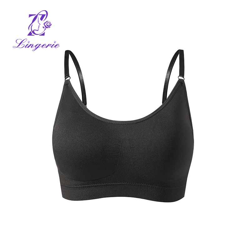 Sports no underwire underwear French Fitness Yoga push-up bra High waist boxers set