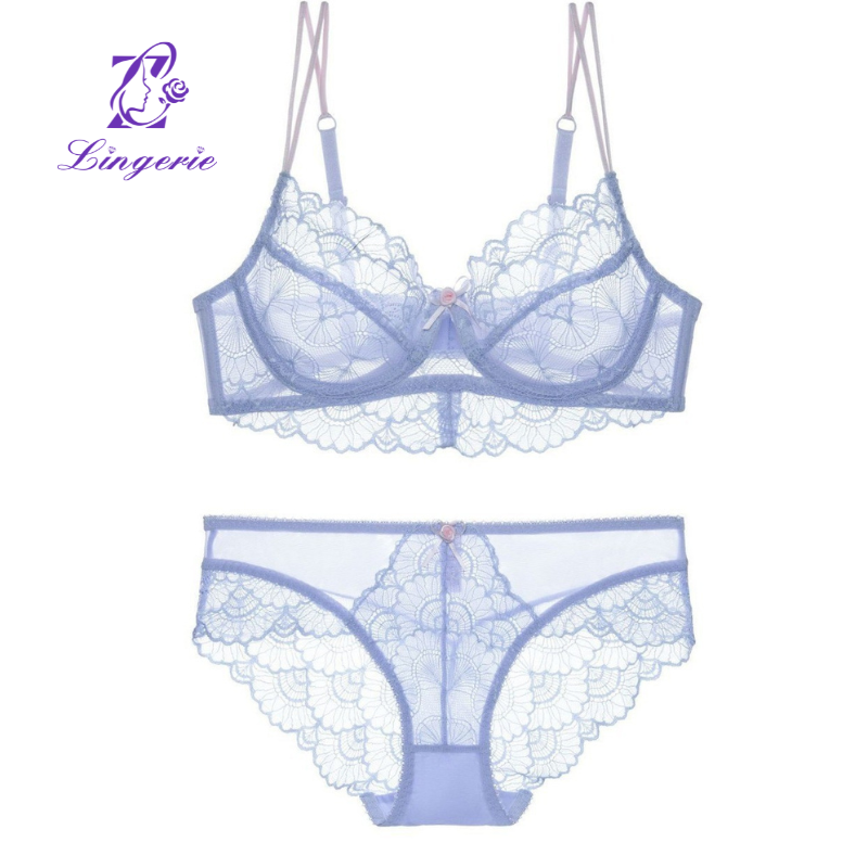 Wholesale Custom Hot Sexy Fancy Red Underwire Night Underwear Good Quality Lace Push Up Bra And Panty Set For Women