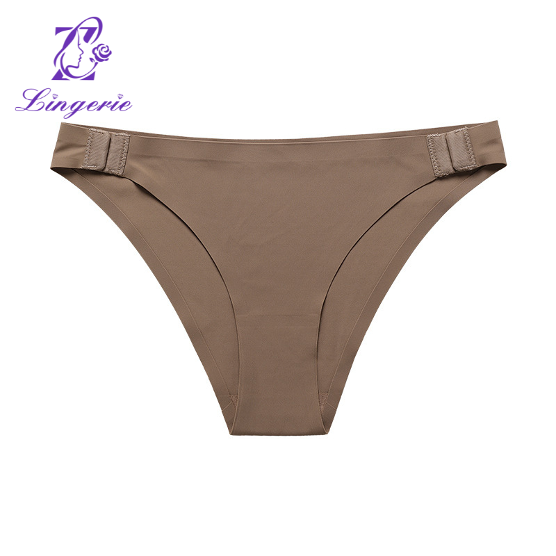 Sexy girls panties  trade low-waisted cotton crotch seamless ice dry free off ladies panties