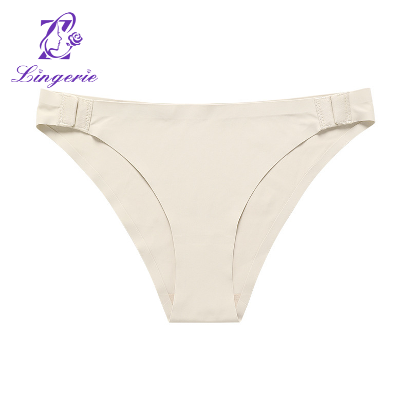 Sexy girls panties  trade low-waisted cotton crotch seamless ice dry free off ladies panties