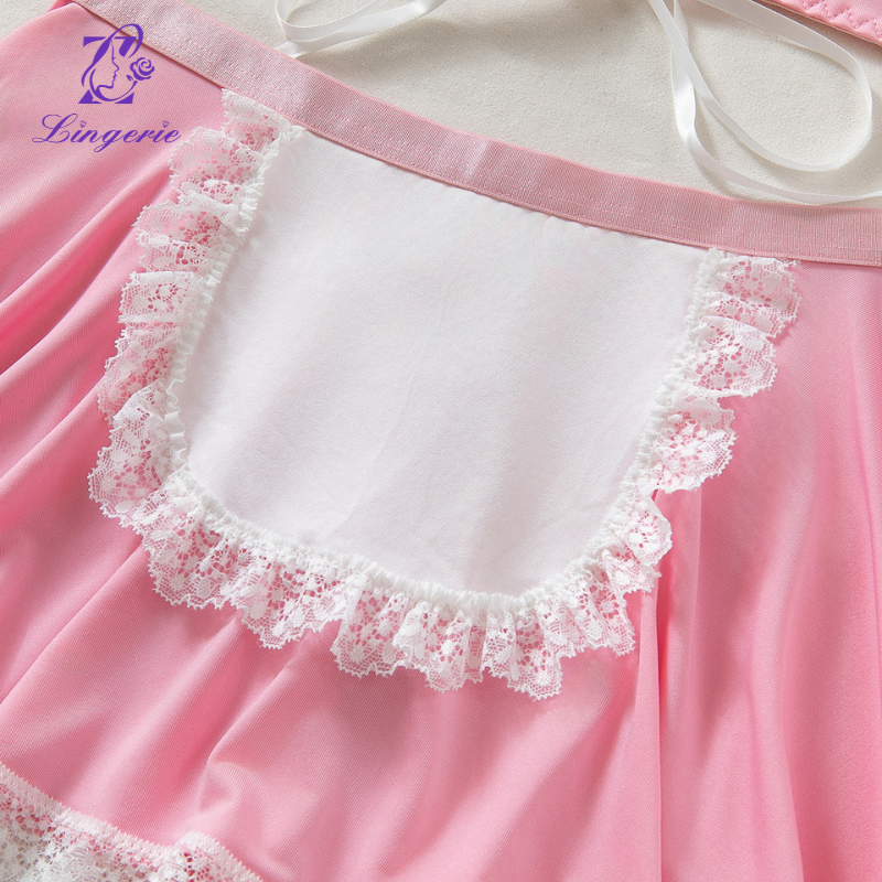 Sexy underwear sexy strap pure desire temptation passion maid costume naughty maid role play uniform set supplier