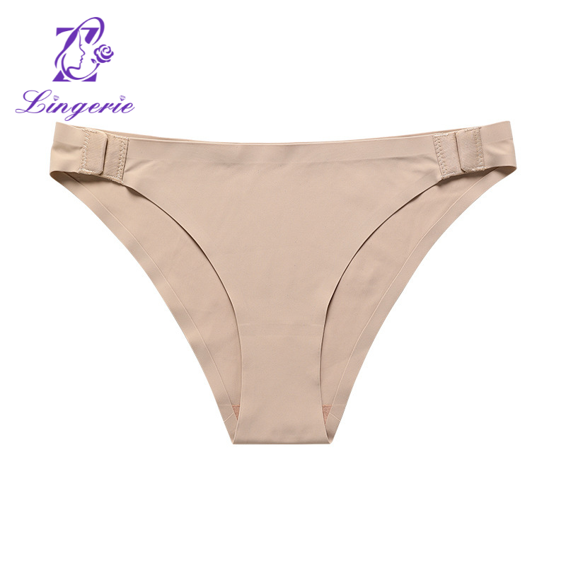 Sexy girls panties  trade low-waisted cotton crotch seamless ice dry free off ladies panties