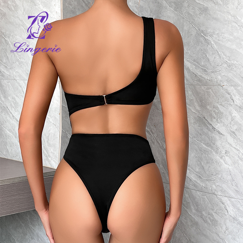 Sexy Backless Slash Cutout Bodysuit