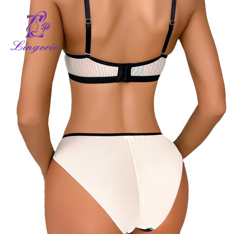 Sexy lingerie female eyelash lace lingerie set small breasts show large gathered collect side breasts big size bra bra