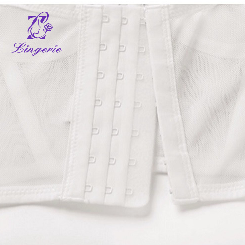 French Court Style Luxury Embroidery Lace Underwear Anti-sagging Soft Steel Ring Sexy Lingerie