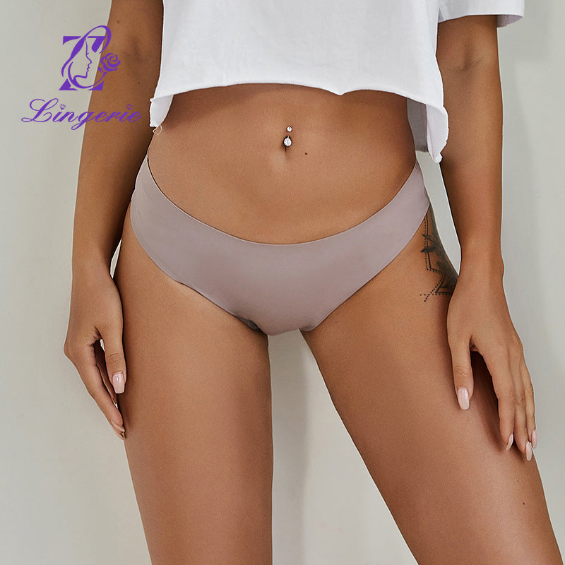 Women's large size physiological mid-waist four-layer menstrual safety and hygiene seamless pure cotton panty