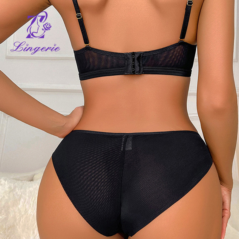 Sexy lingerie female eyelash lace lingerie set small breasts show large gathered collect side breasts big size bra bra