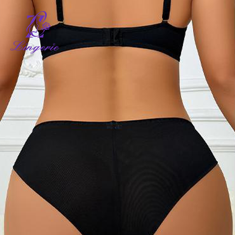 Sexy lingerie summer color collision small breasts show large gathered underwear collect vice breasts anti-sagging top support bra set