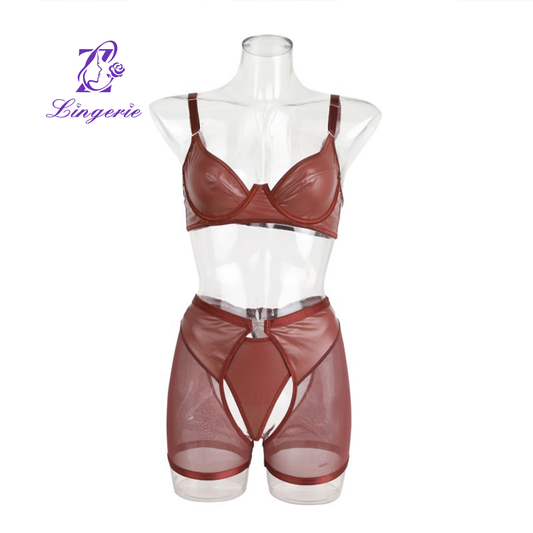Leather body shaping sling Bar set