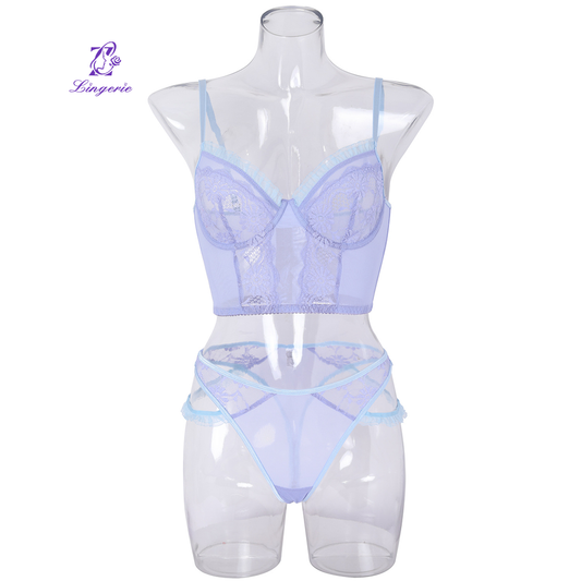 Sexy Underwire Lace Bustier
