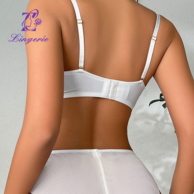 Smooth non-marking underwear sexy small breasts show large gathered bra set anti-sagging collection of breasts underwear bra