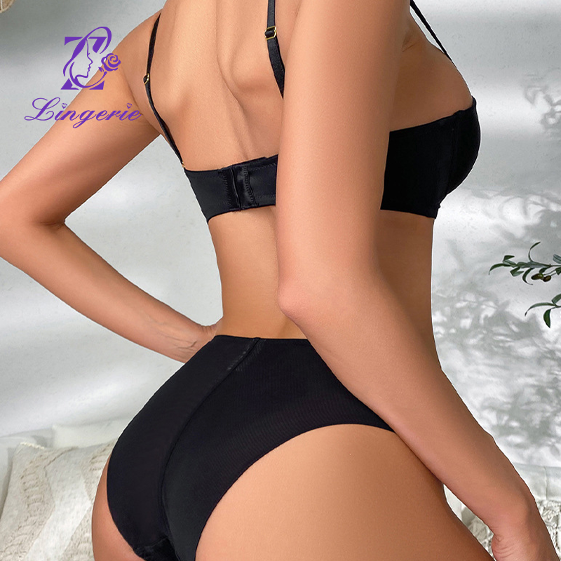 Smooth non-marking underwear sexy small breasts show large gathered bra set anti-sagging collection of breasts underwear bra