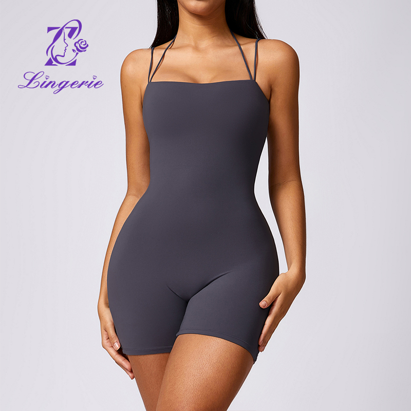 Sports Halter One-piece Casual Running Fitness Clothing Tight Beauty Back Yoga Clothing